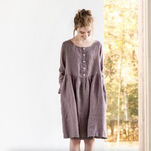 Not Perfect Linen Mama Dress
